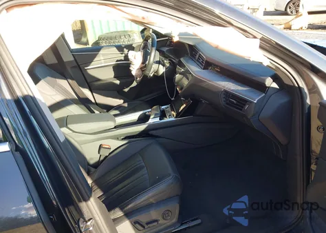 2021 Audi E-Tron Premium Plus Quattro from USA, damaged, VIN WA1LABGE0MB010040